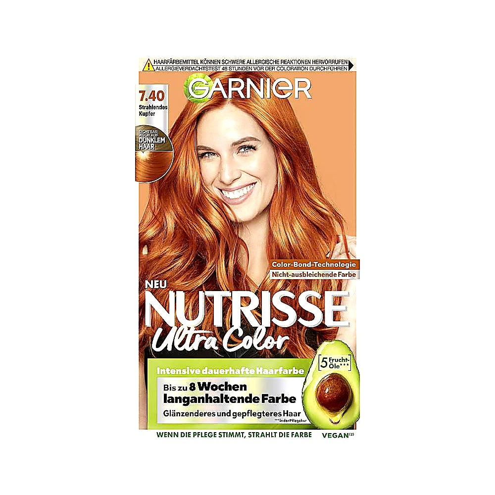 Garnier Nutrisse Pflegende Intensivtönung Kupfer 7.40