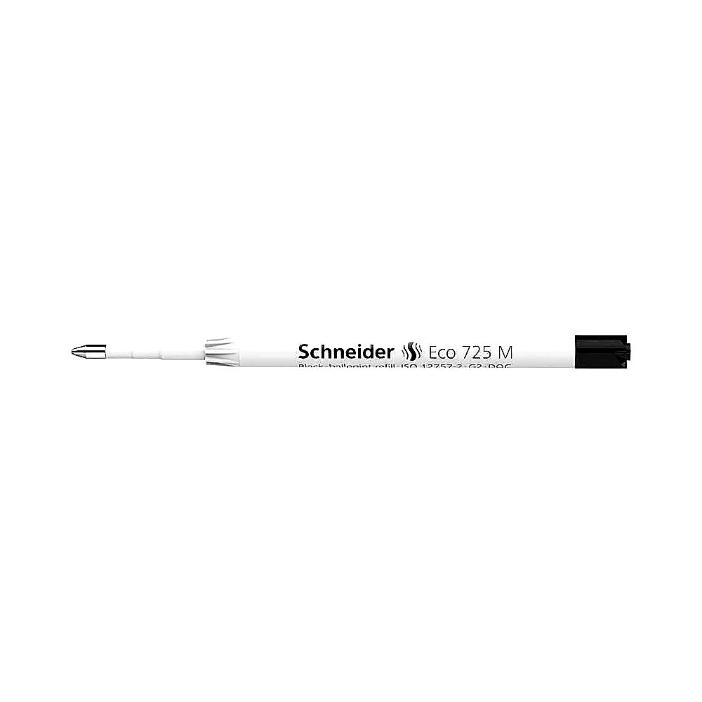 Schneider Eco 725 M F Kugelschreibermine schwarz Ersatzmine umweltfreundlich