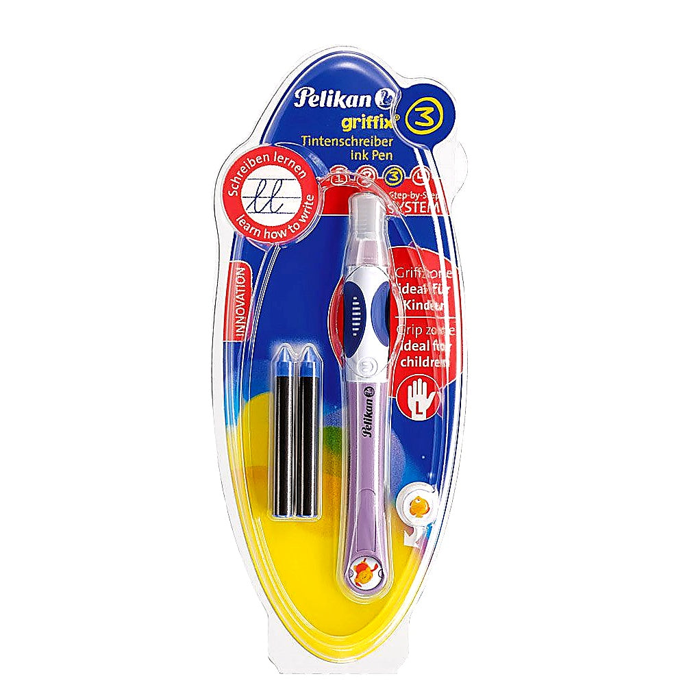 Pelikan Tintenschreiber Griffix Linkshänder nachfüllbar ergonomisch Kinder Schule