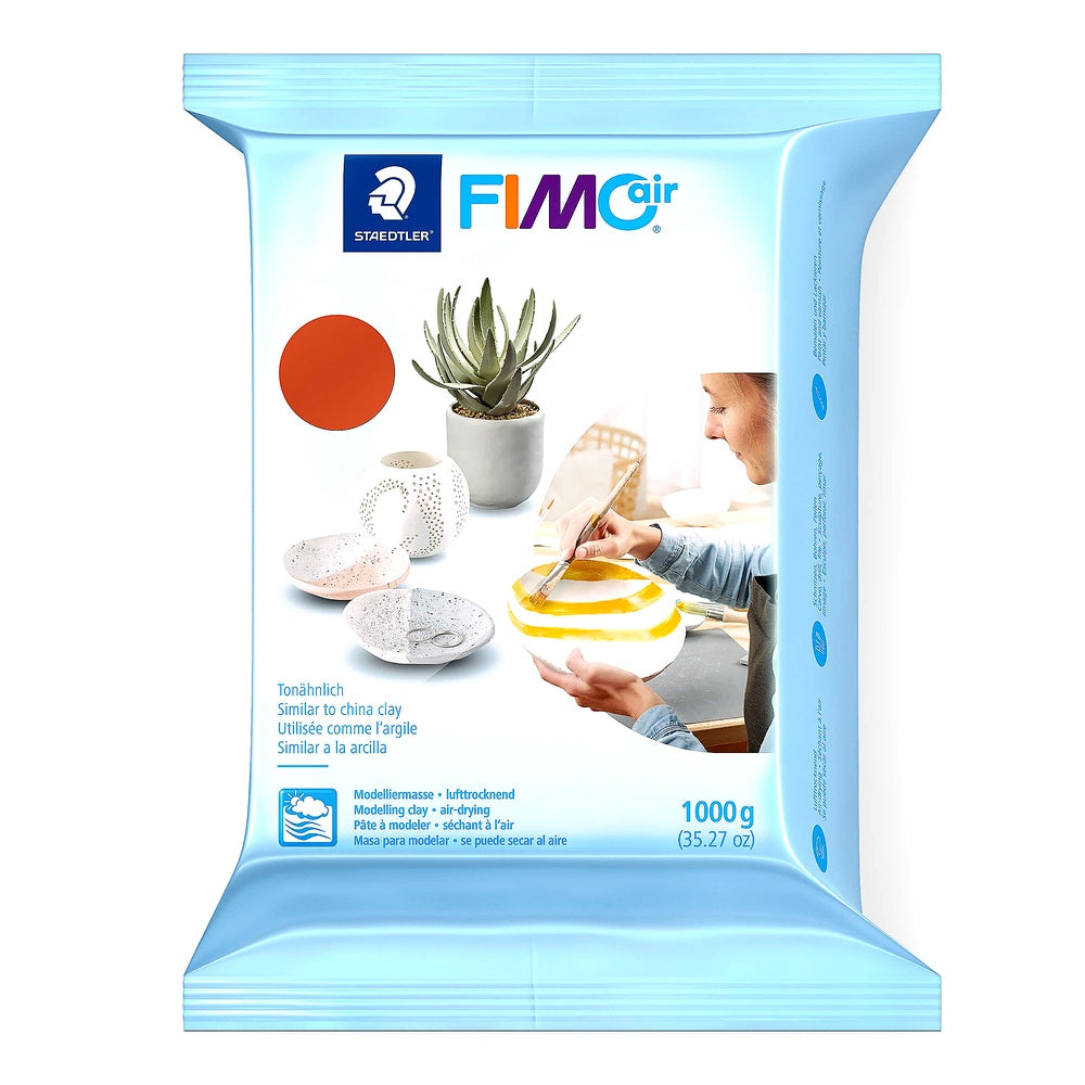 Staedtler FIMO 1000g Air Modelliermasse lufttrocknend Basteln Modellieren