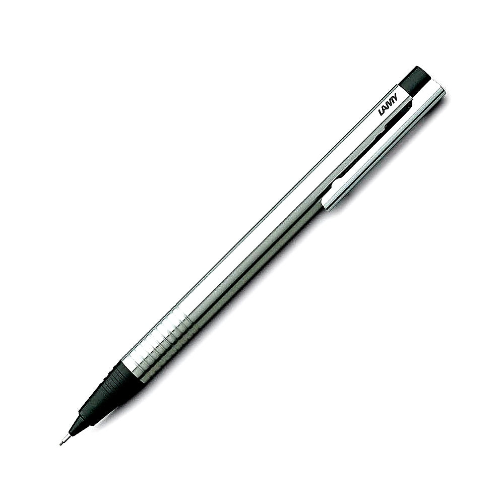 LAMY Logo Druckbleistift 0,5 schwarz Design-Bleistift mit rutschfester Griffzone