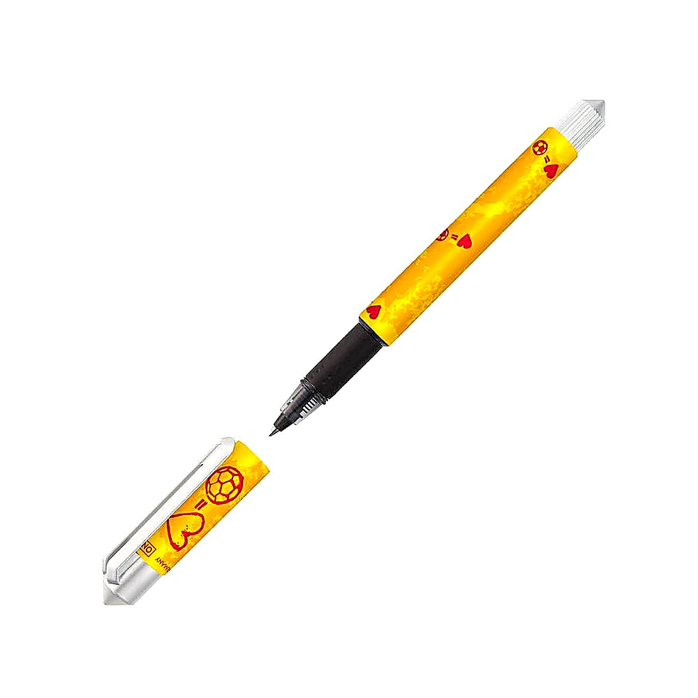 Online Tintenroller Fußball Design Motiv für Schule und Büro Schreiben
