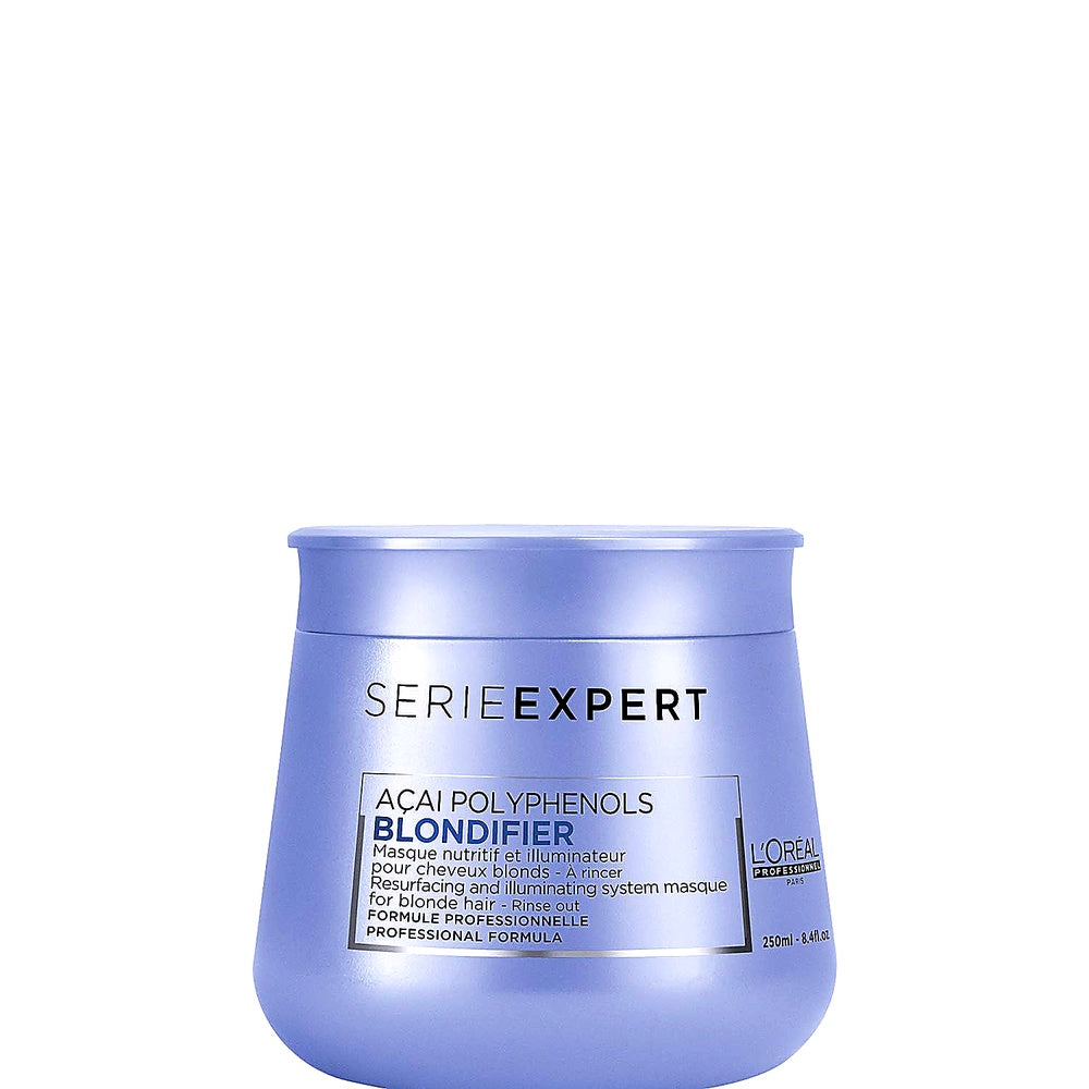 L'Oréal Blondifier Maske 250ml Haarkur für blondes Haar Acai professionelle Pflege