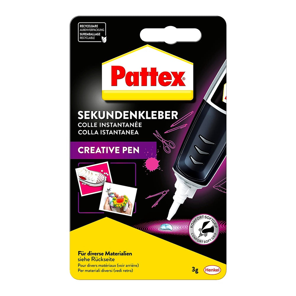 Pattex Creative Pen Sekundenkleber extra stark präzise punktgenaues Dosieren