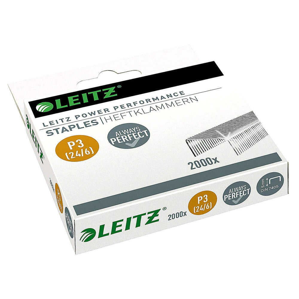 Leitz 55701000 Heftklammer P3 24/6mm 2000 Stück