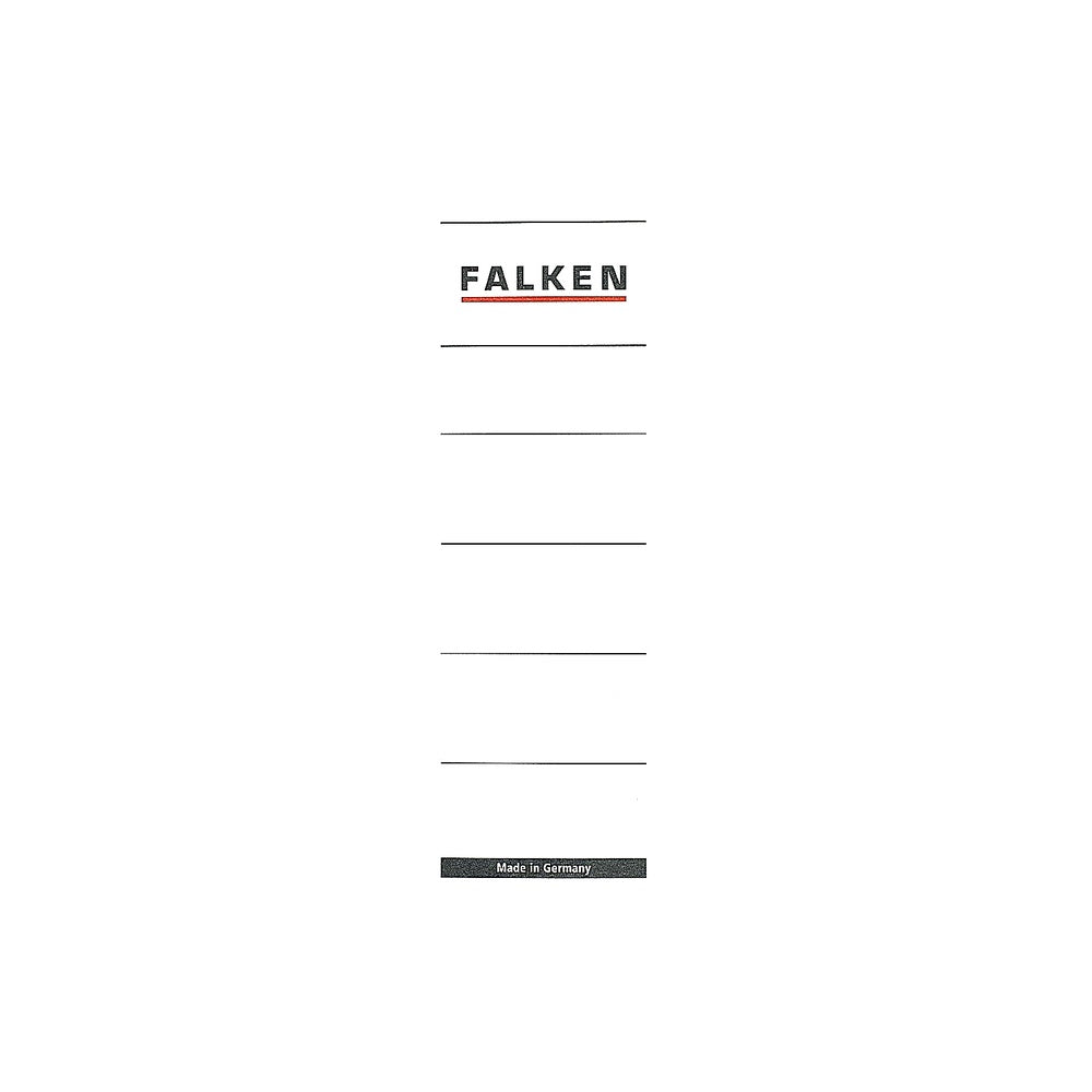 Falken 10er Pack Ordner-Rückenschild selbstklebend 8 cm breit