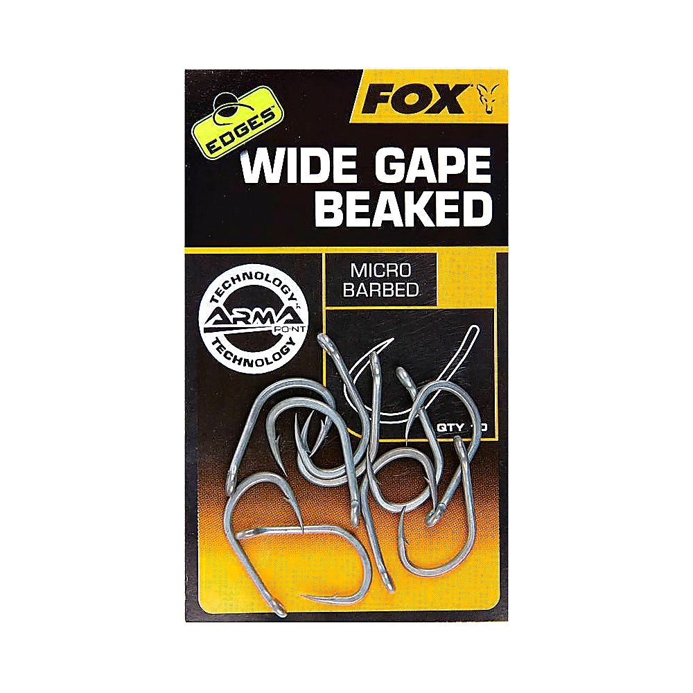 Fox Edges Armapoint Wide Gape Beaked Hooks Gr.8, 10 Haken Karpfen