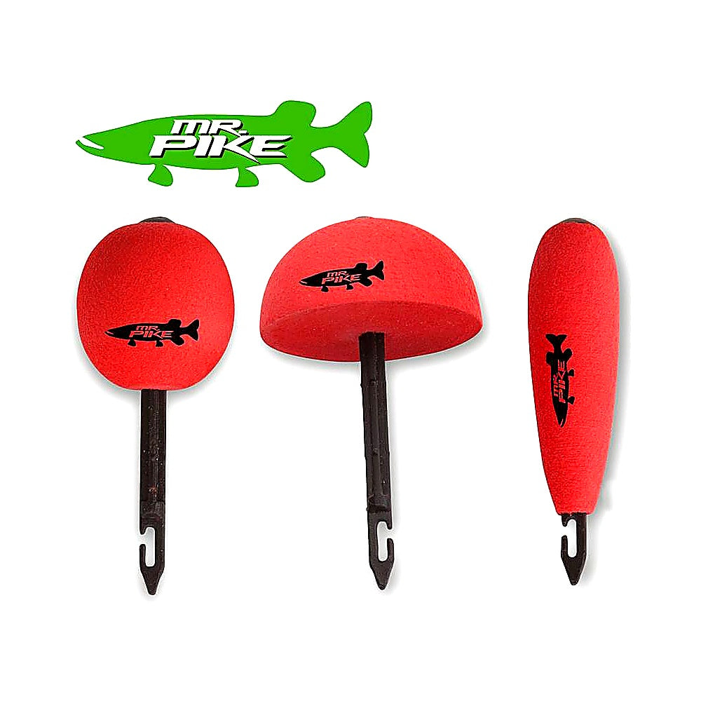 Quantum Mr Pike Bait Pop Up Kit rot 3 Stück Angeln