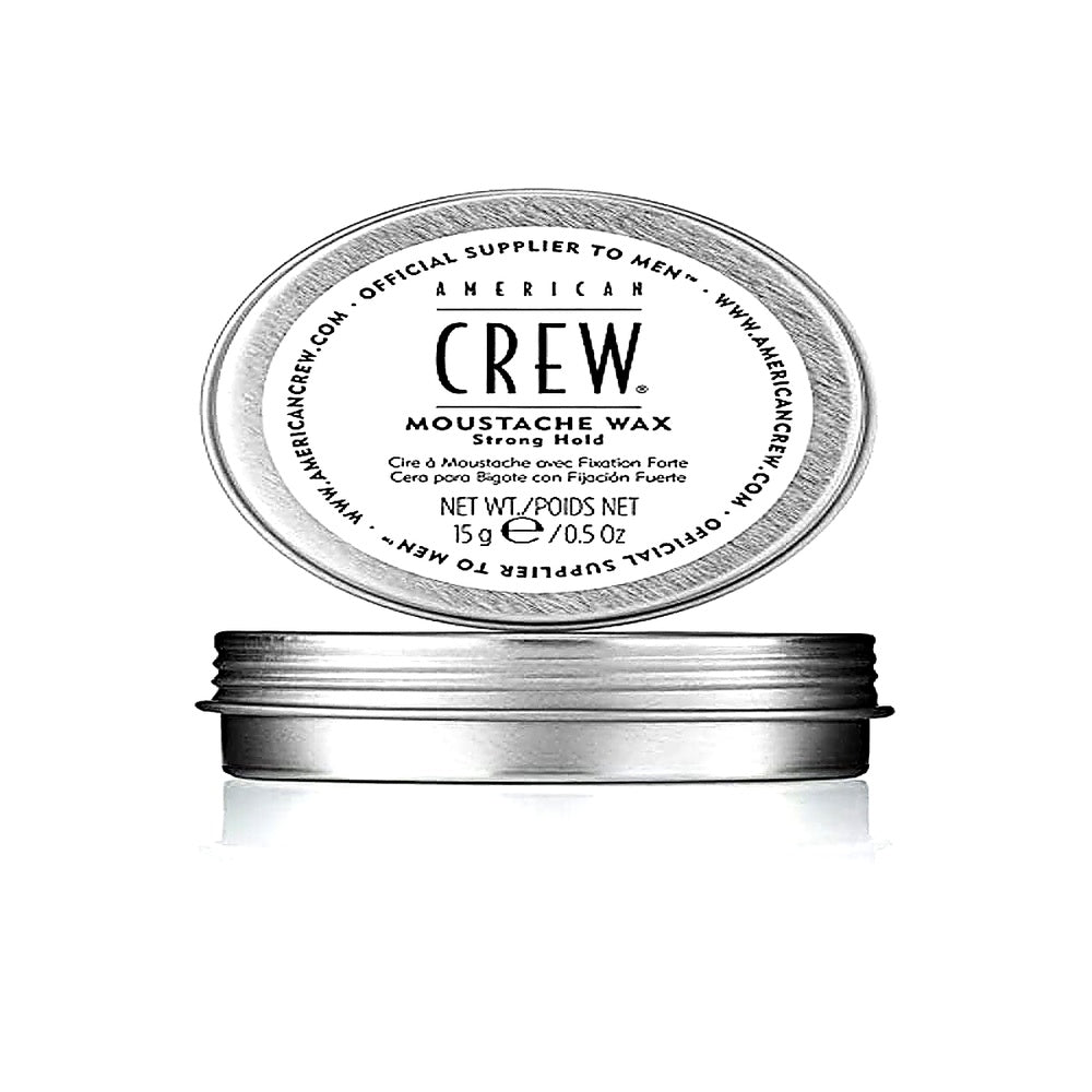 American Crew Moustache Wax 15g, Bartwachs starker Halt, Pflege Männer