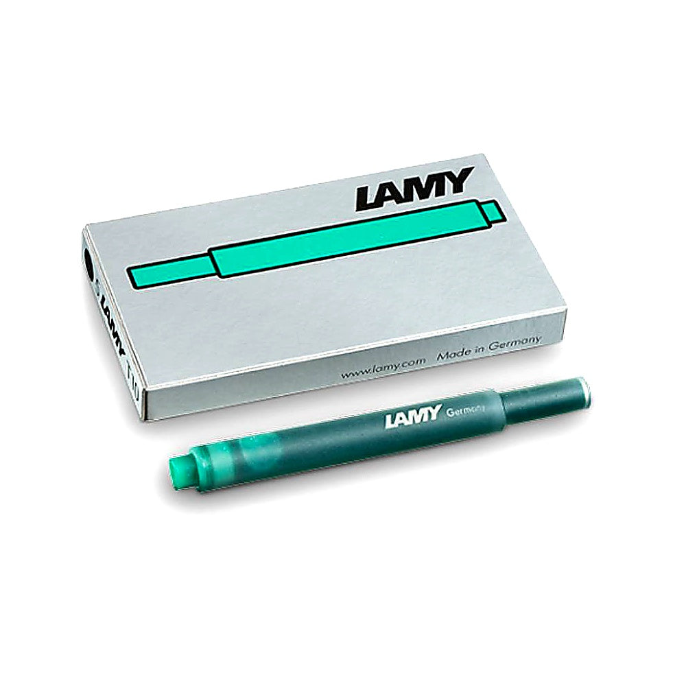 LAMY T10 Tintenpatronen grün 5er Pack Original LAMY Ersatzpatronen grün