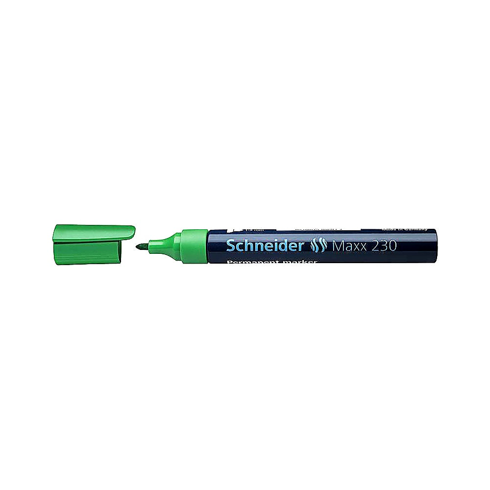 Schneider Universalmarker Maxx 230 1-3mm Grün Permanentmarker