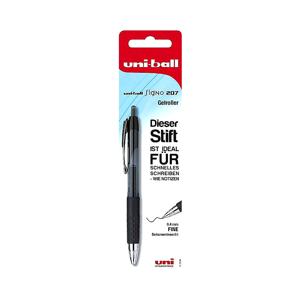 Uni Ball 147296 Gelroller Signo 207 0.4mm schwarz 1 Stück