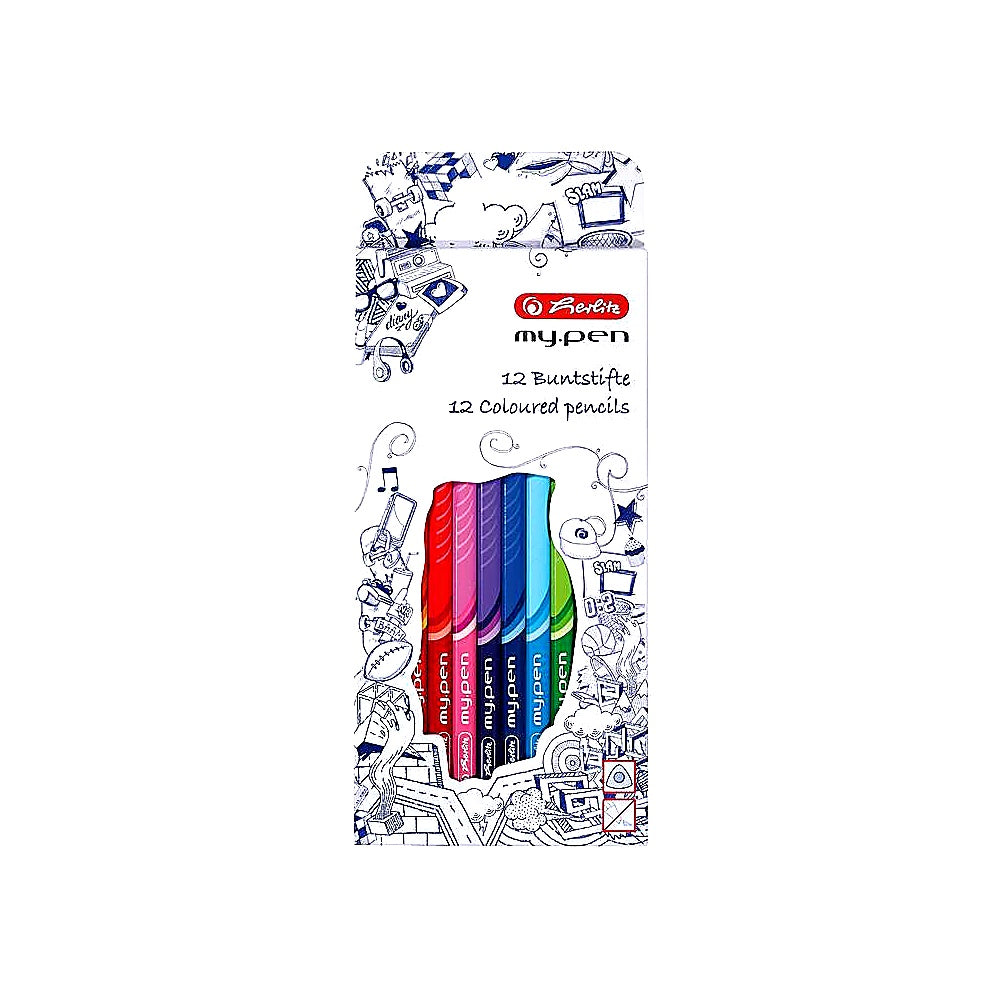 Herlitz Buntstifte my.pen dreikant 12er FSC Holzstifte