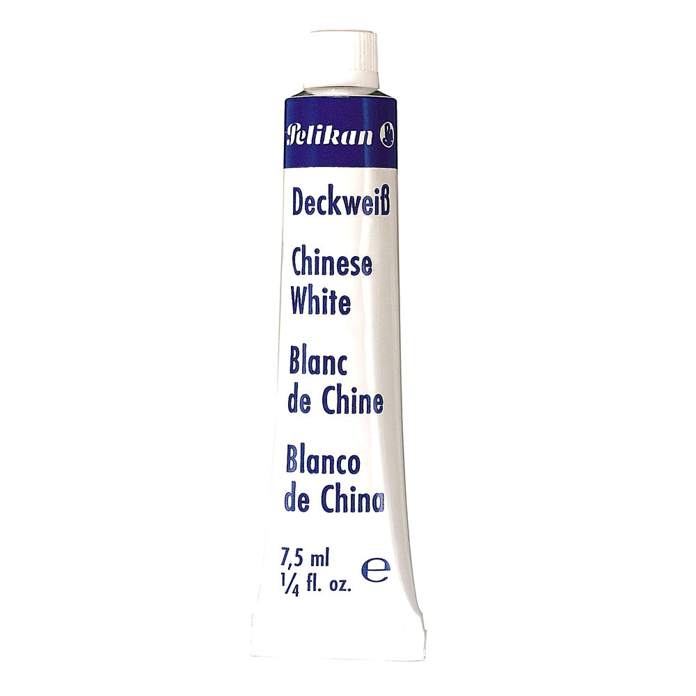 Pelikan Deckweiss 7.5 ml Deckweiß Tube zum Abdecken und Korrigieren Schule