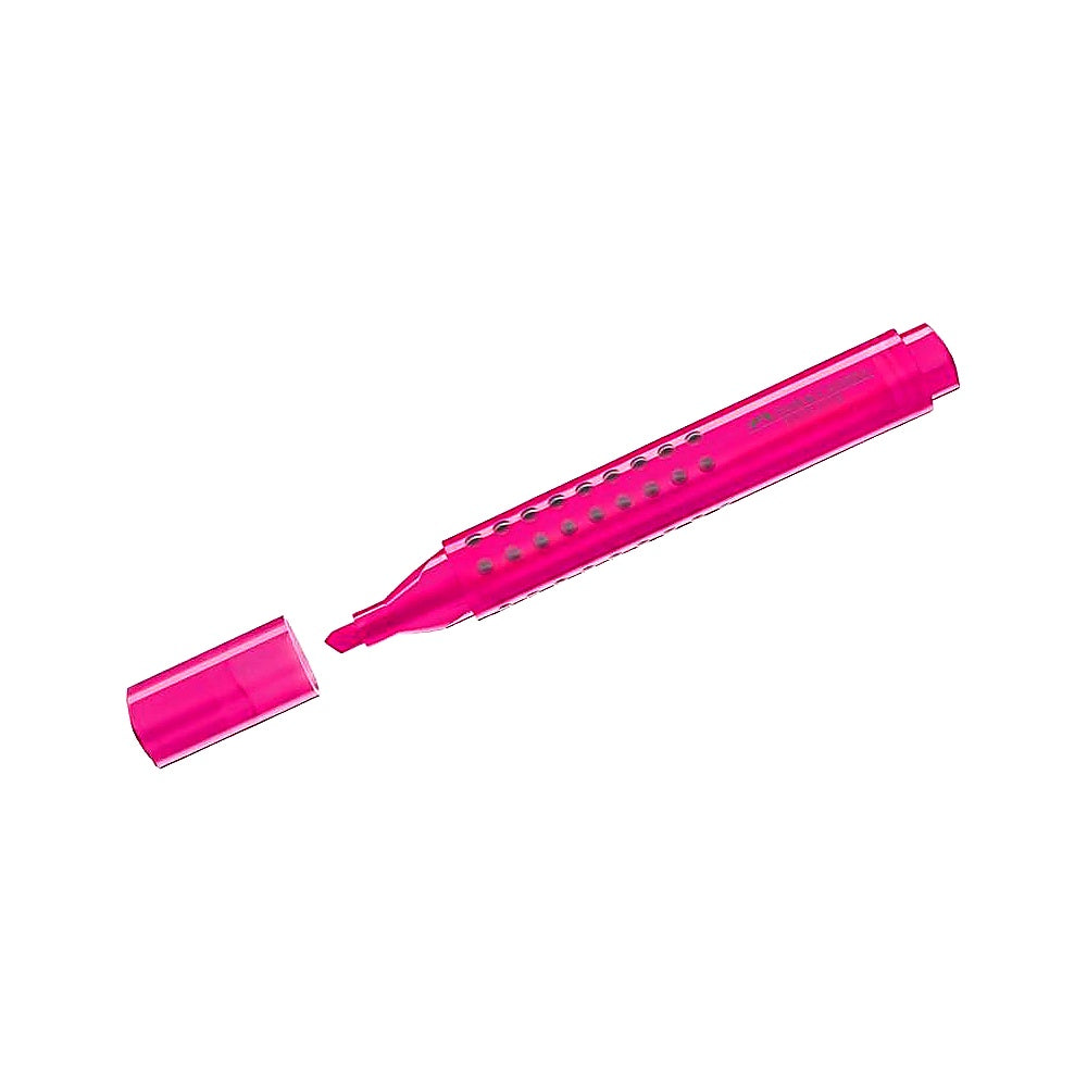 Faber Castell Textmarker Grip 1543 pink nachfüllbar, Marker Schule