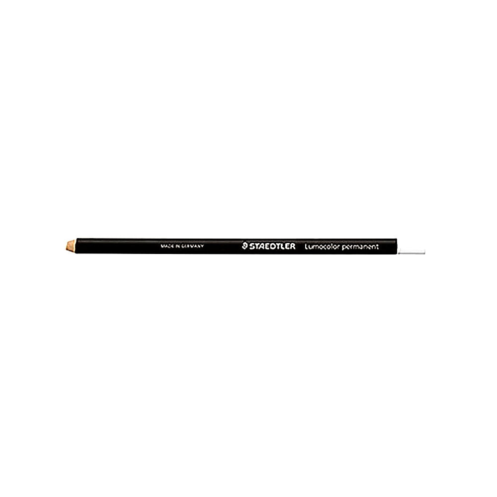 Staedtler Lumocolor Permanent Glasochrom Trockenmarker weiß Glas Porzellan