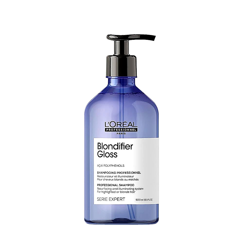 L'Oréal Blondifier Shampoo Gloss 300ml Glanzshampoo für blondiertes Haar Acai