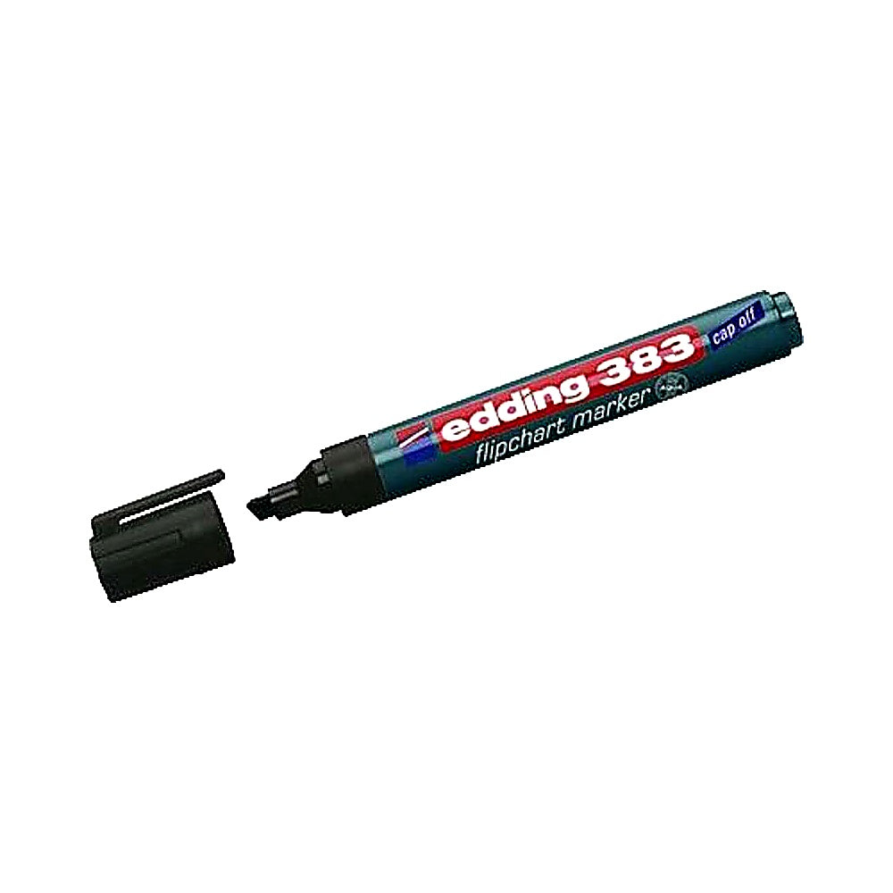 Edding 383 Flipchart-Marker, Keilspitze 1–5mm, trocknet nicht aus