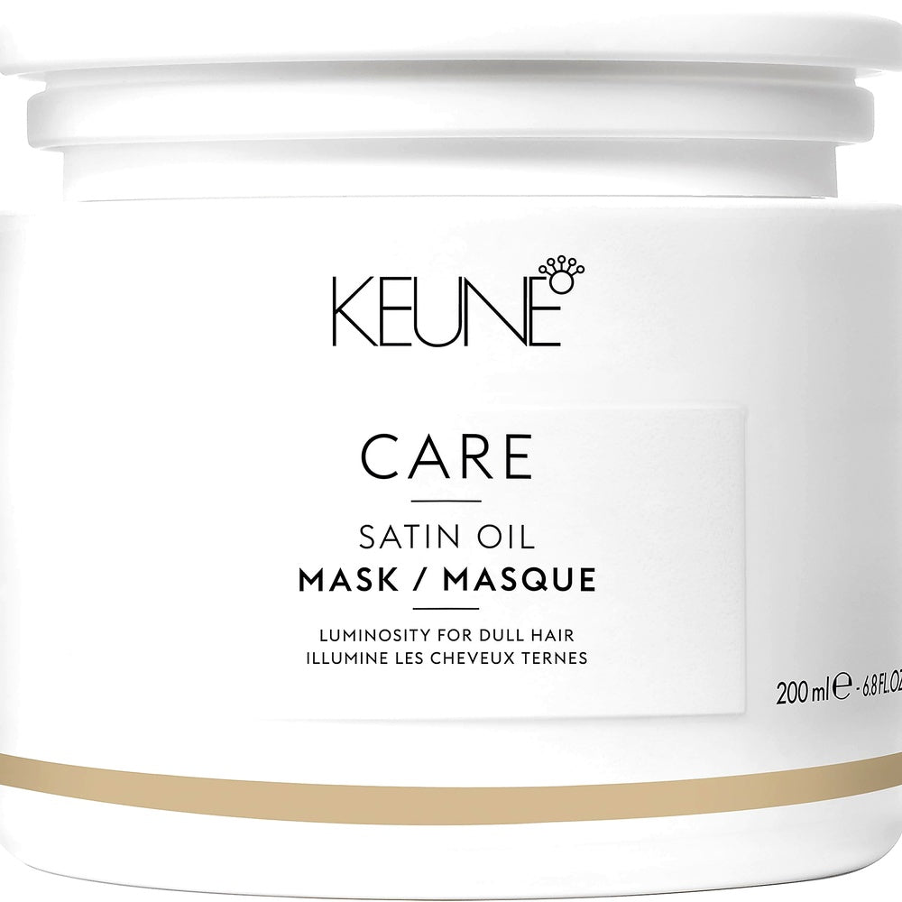 Keune Satin Oil Mask 200ml Haarmaske für trockenes stumpfes Haar