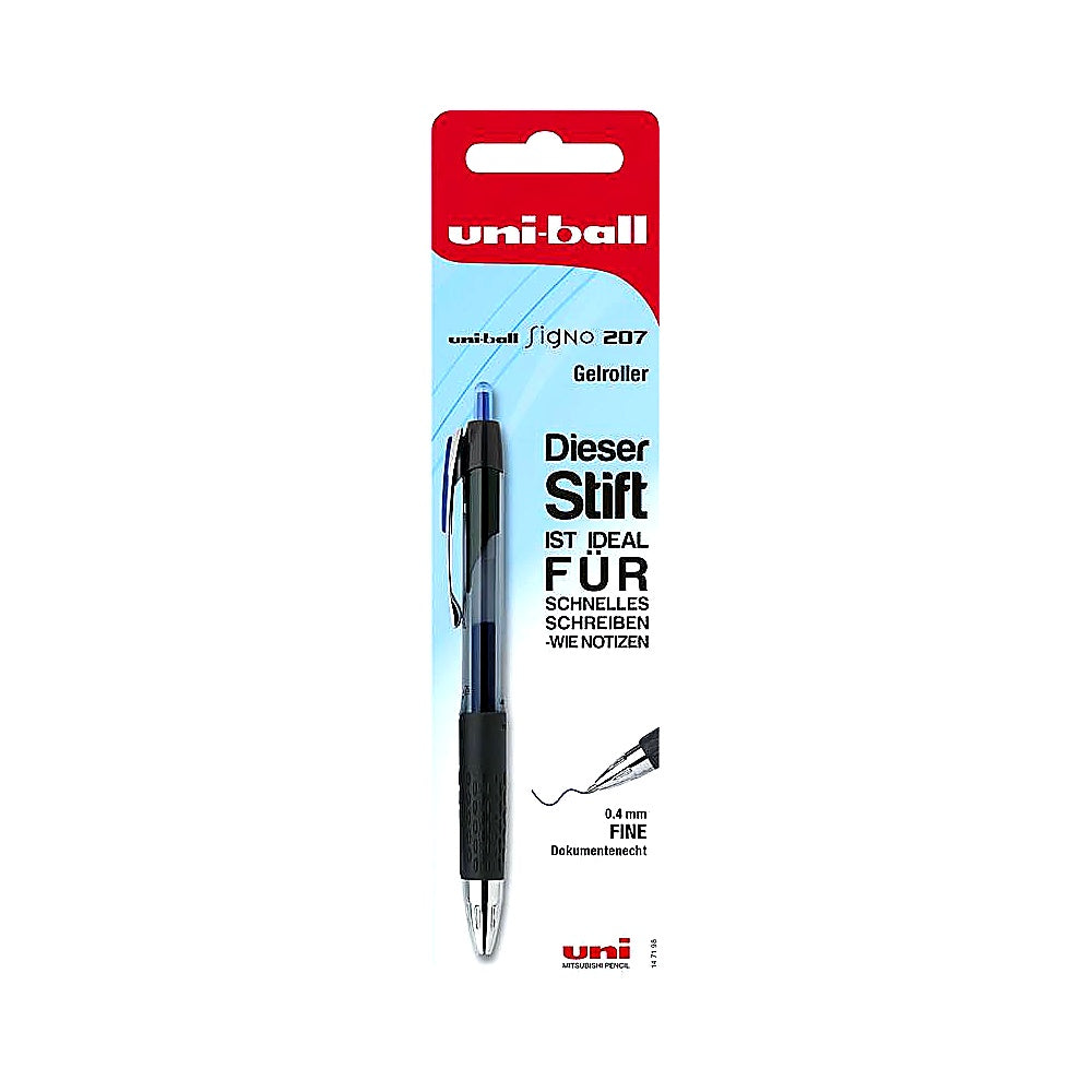 Uni Ball 147198 Gelroller Signo 207 0.4mm blau 1 Stück