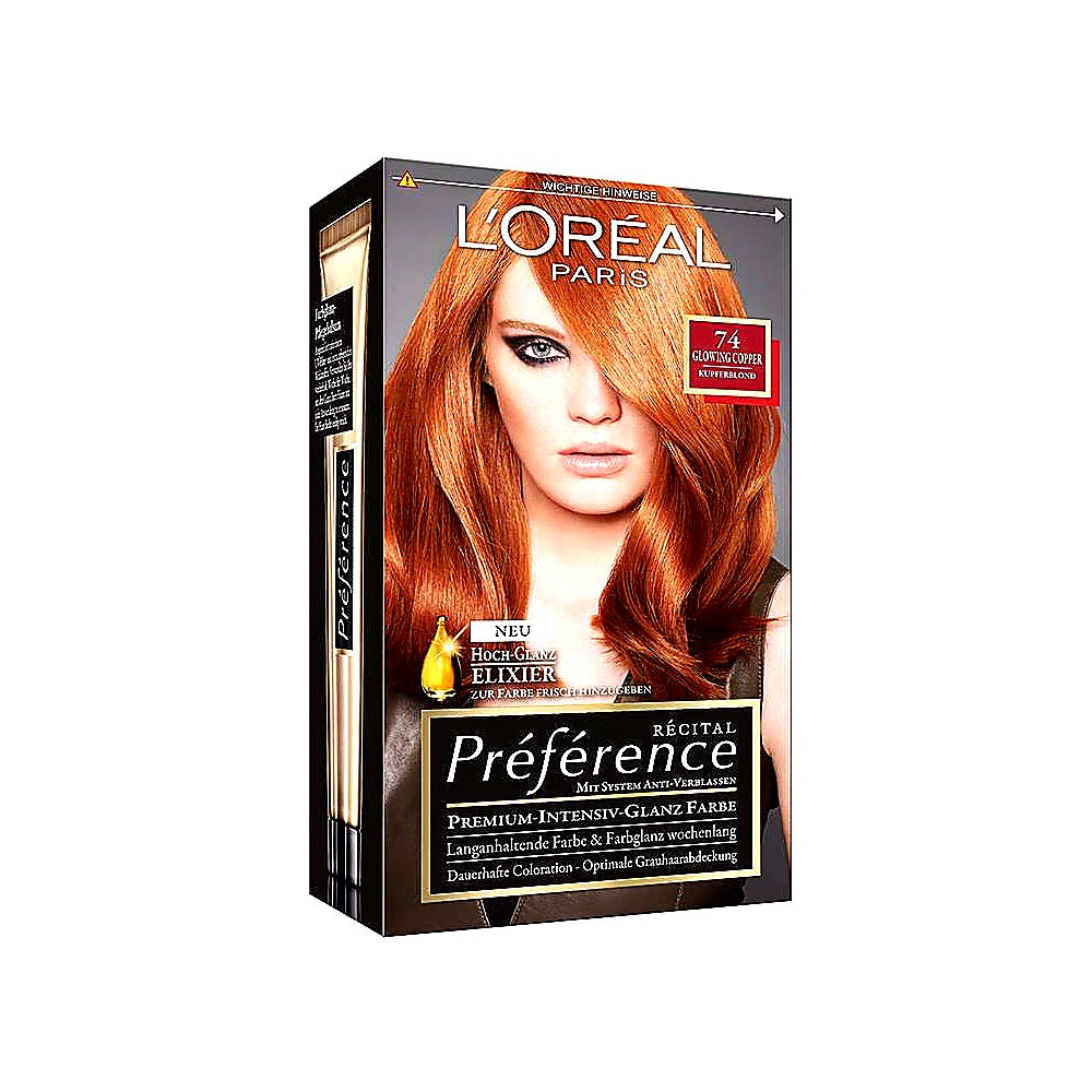 L'Oréal Préférence Permanente Haarfarbe Coloration Glanzpflege Set professionelle Farbe