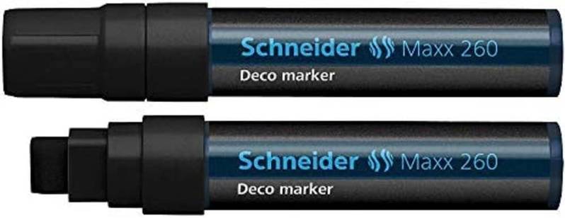 Schneider Deco-Marker 260 4+12mm vielseitig Bastelarbeiten Dekoration