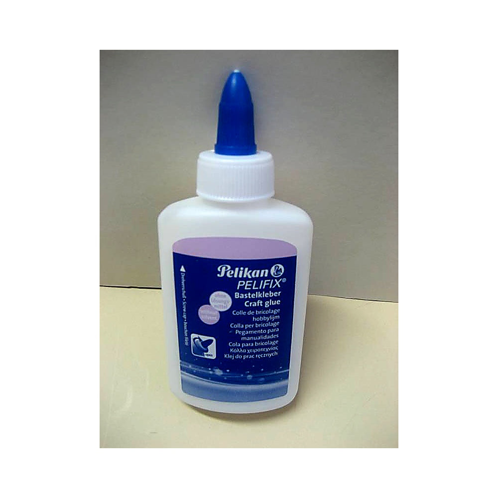 Pelikan PELIFIX Bastelkleber P829D 90g Flasche starker Bastelkleber Schule