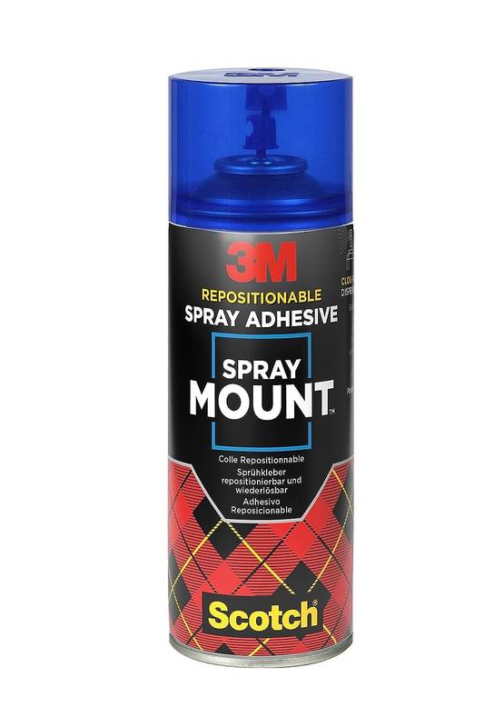 Scotch SprayMount Klebespray Sprühkleber Repositionierbar wiederverlösbar 400ml