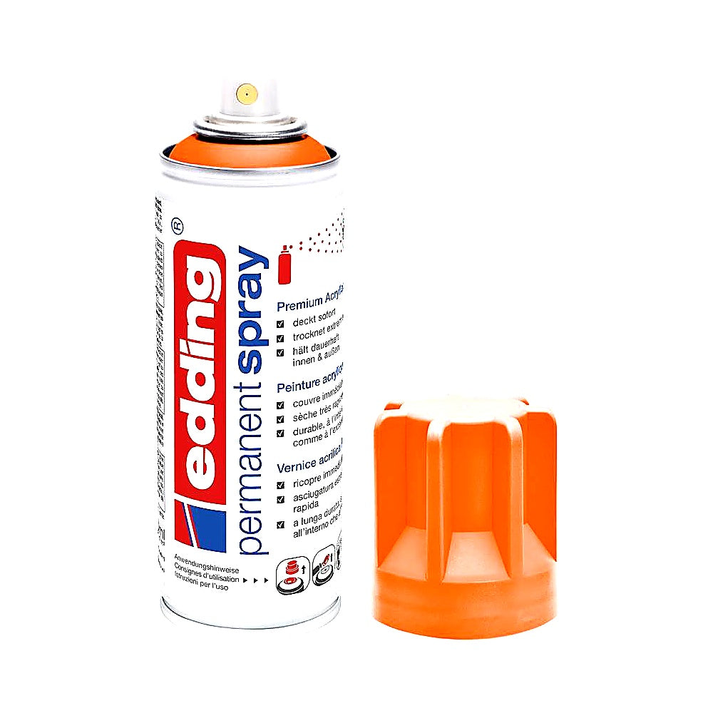 Edding 5200 Permanent Spray 200 ml, viele Oberflächen, langlebig