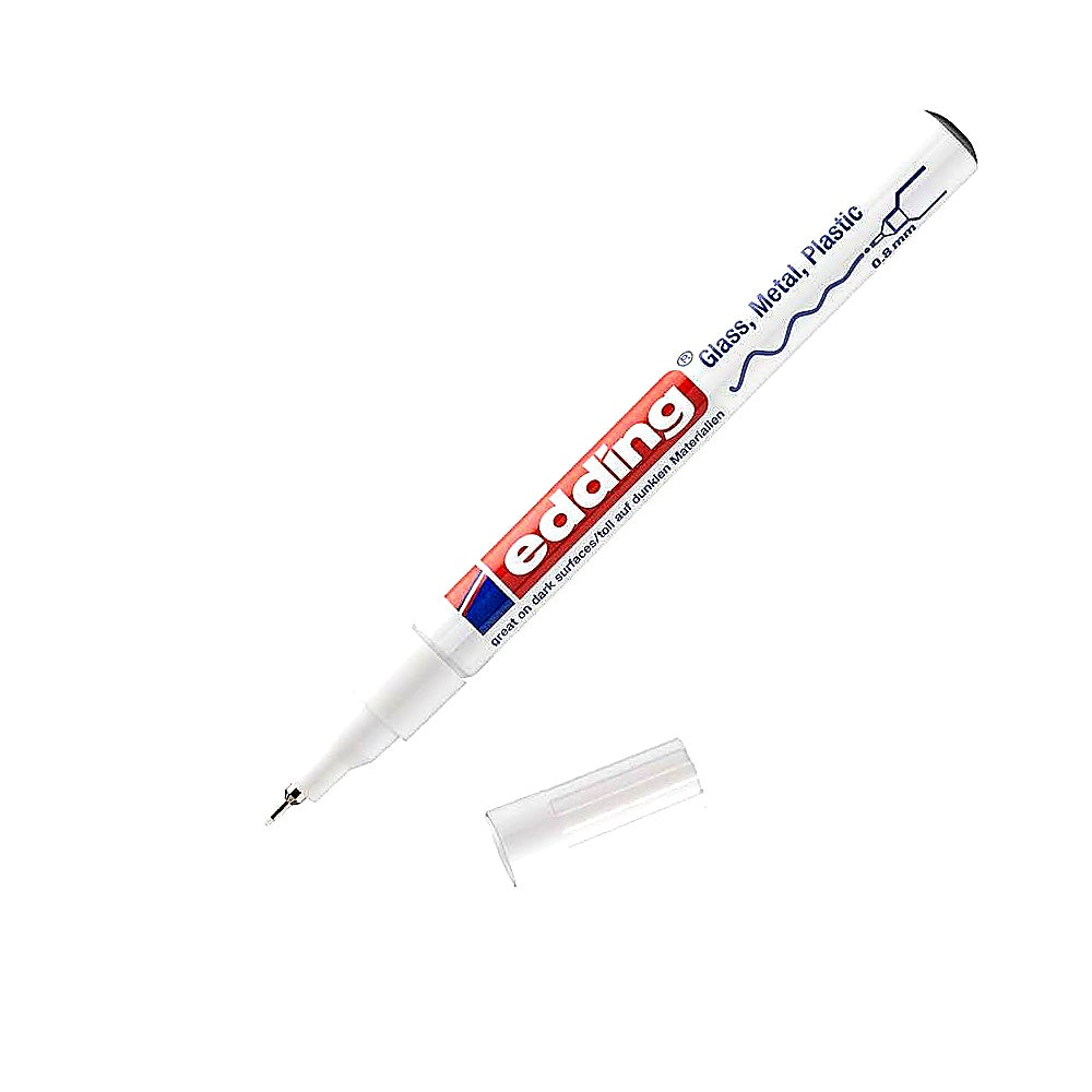 Edding 780 Glanzlackmarker, Extrafeine Spitze 0,8mm, wasserfest, deckend