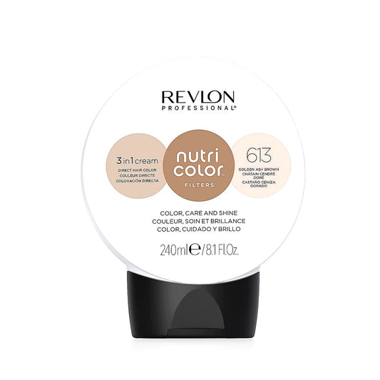 Revlon Nutri Color Filters 613 Dunkelblond Asch Gold 240ml Farbmaske