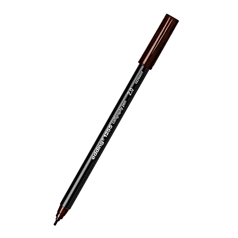 Edding 1255 Kalligrafiestift 2mm, Fasermaler Hand-Lettering, Karten, Journals