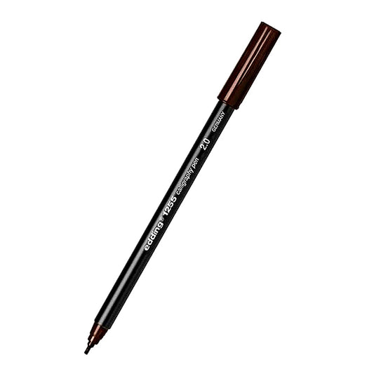 Edding 1255 Kalligrafiestift 2mm, Fasermaler Hand-Lettering, Karten, Journals