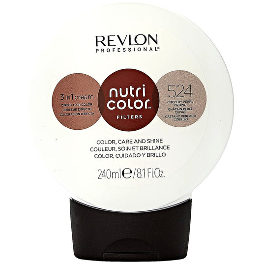 Revlon Nutri Color Filters 524 Hellbraun Irise Kupfer 240ml Tönungsmaske