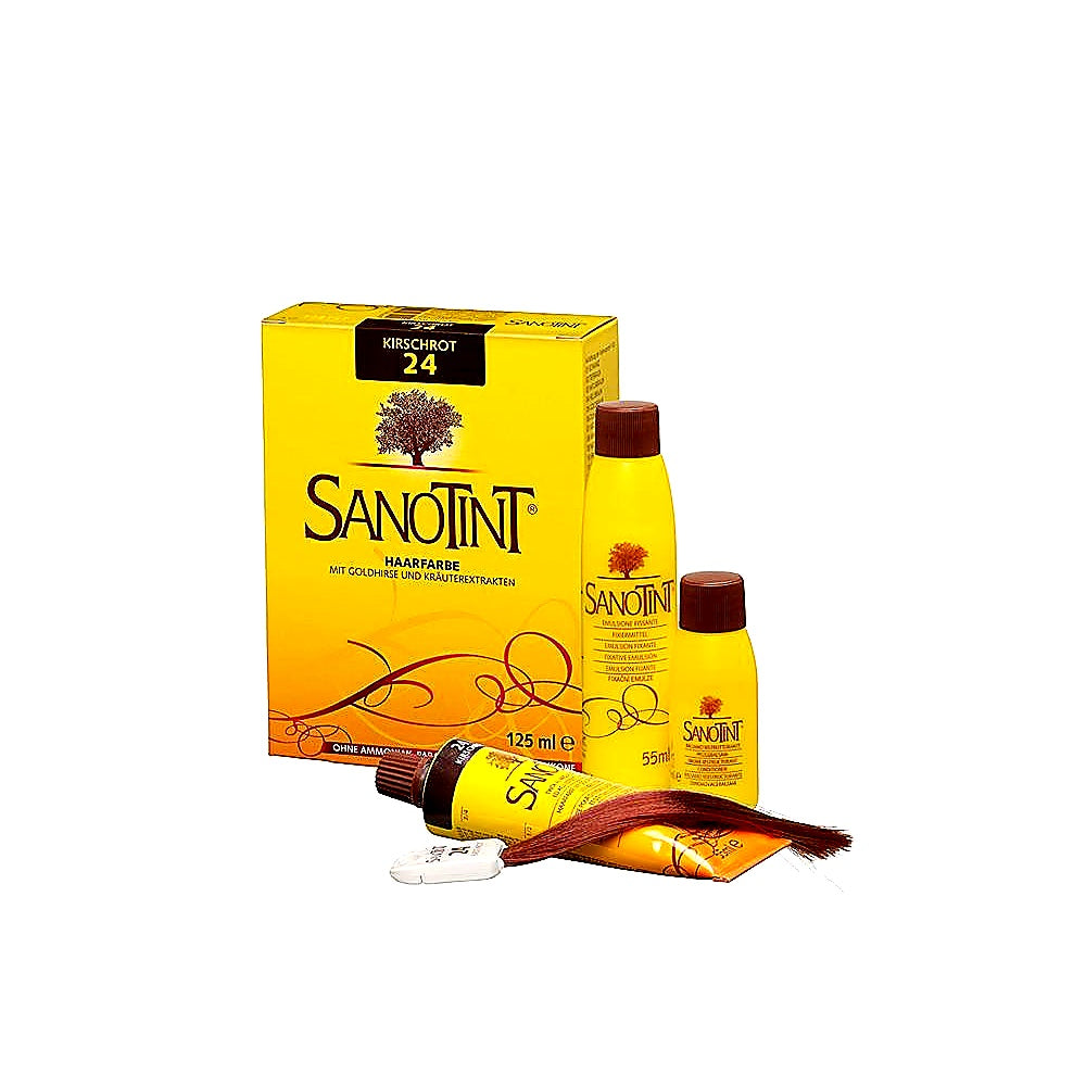 Sanotint Haarfarbe permanente Haarcoloration schonende Formel