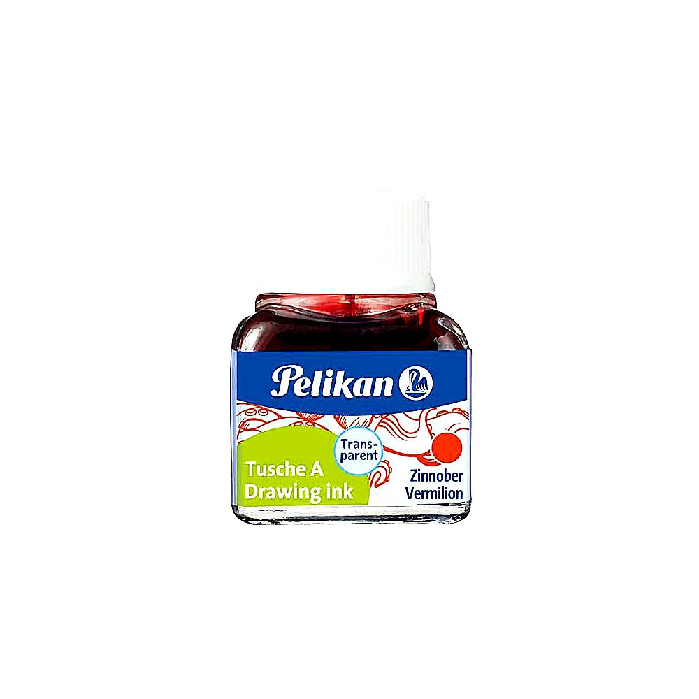 Pelikan Tusche A 10ml schwarze Zeichentusche Schule Kalligraphie Kunst