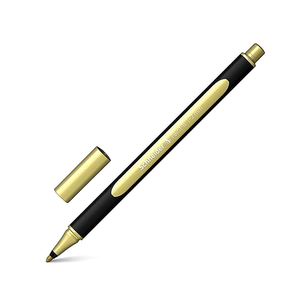 Schneider Metallicliner Paint It 020 1-2mm Metallic Marker Schreiben