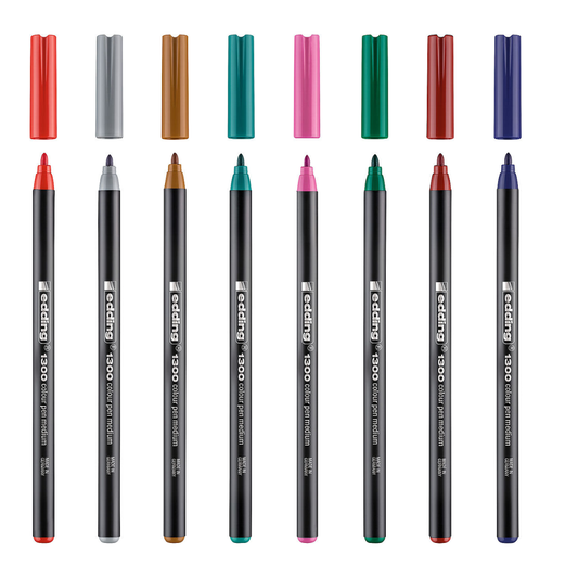 Edding 1300 Fasermaler 2mm, Filzstift Zeichnen, Schreiben, Schule, Journaling