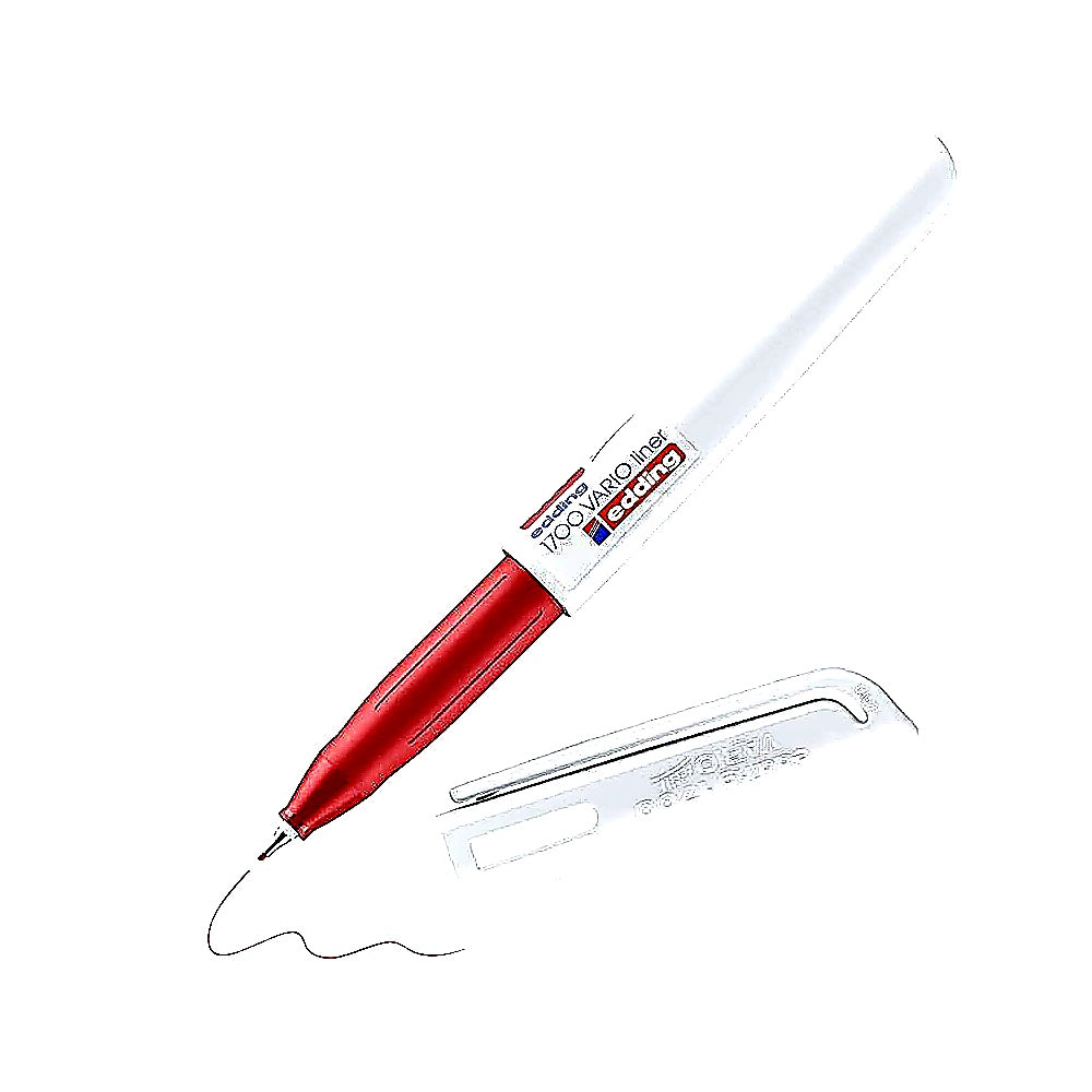 Edding 1700 VARIO Fineliner 0,5mm, feiner Stift präzises Schreiben, Signieren
