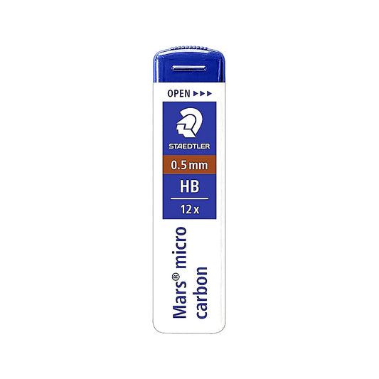 Staedtler Marsmicro Feinmine 0.5 HB 12er Etui Minen für Druckbleistift