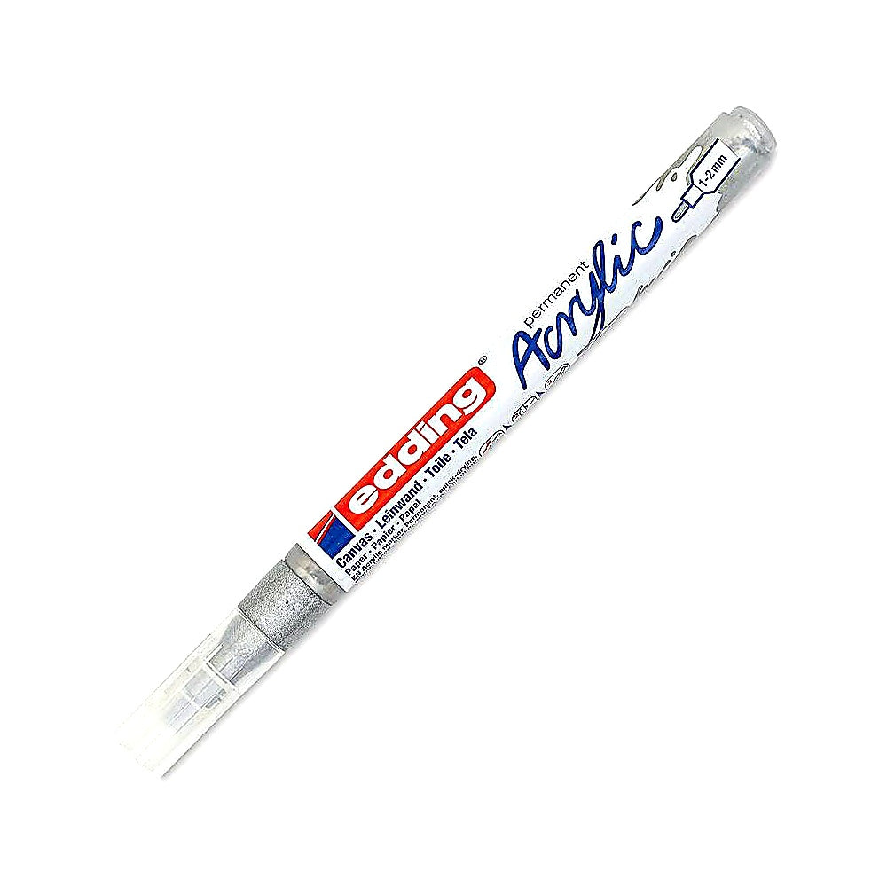 Edding 5300 Acrylmarker fein, Rundspitze 1–2 mm, wasserfest, Leinwand & Holz