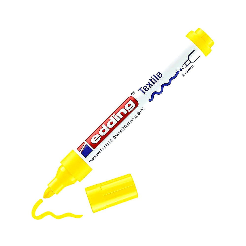 Edding 4500 Textilmarker, Stoffmarker, waschfest, Textilien bemalen