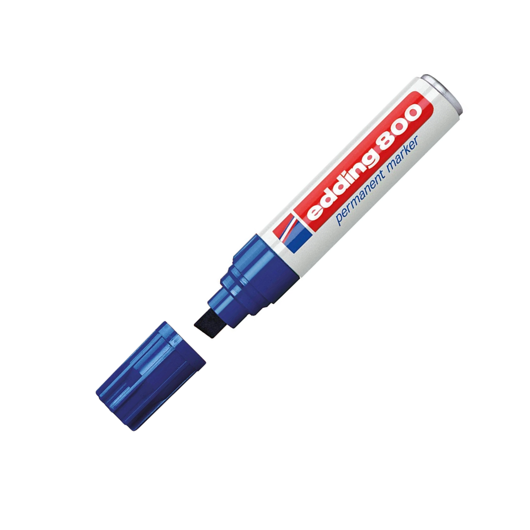 Edding 800 Permanentmarker, Vielseitiger Marker, permanente Beschriftung