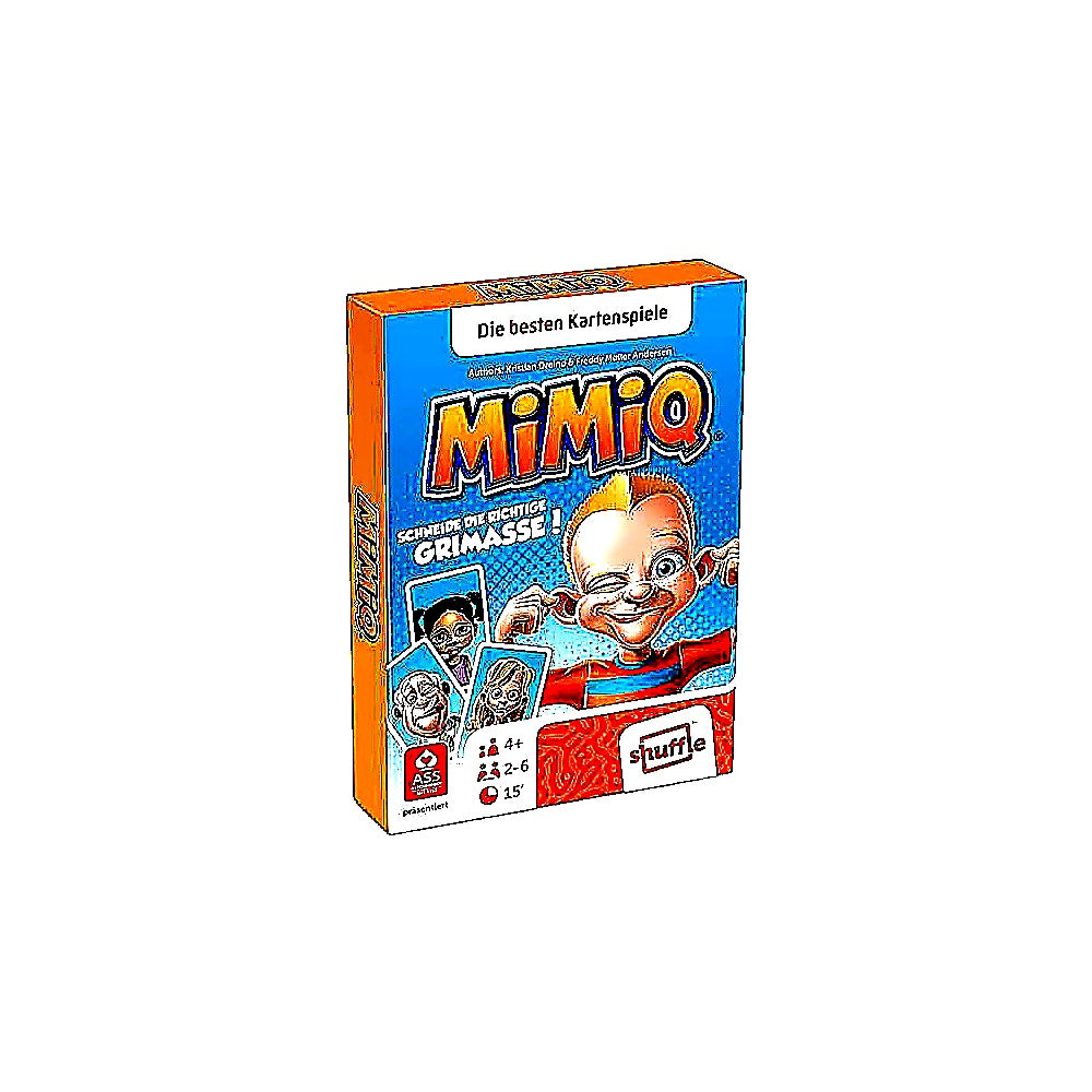 Ass Altenburger 22509591 MimiQ, Kartenspiel, Kinder, Familienspiel
