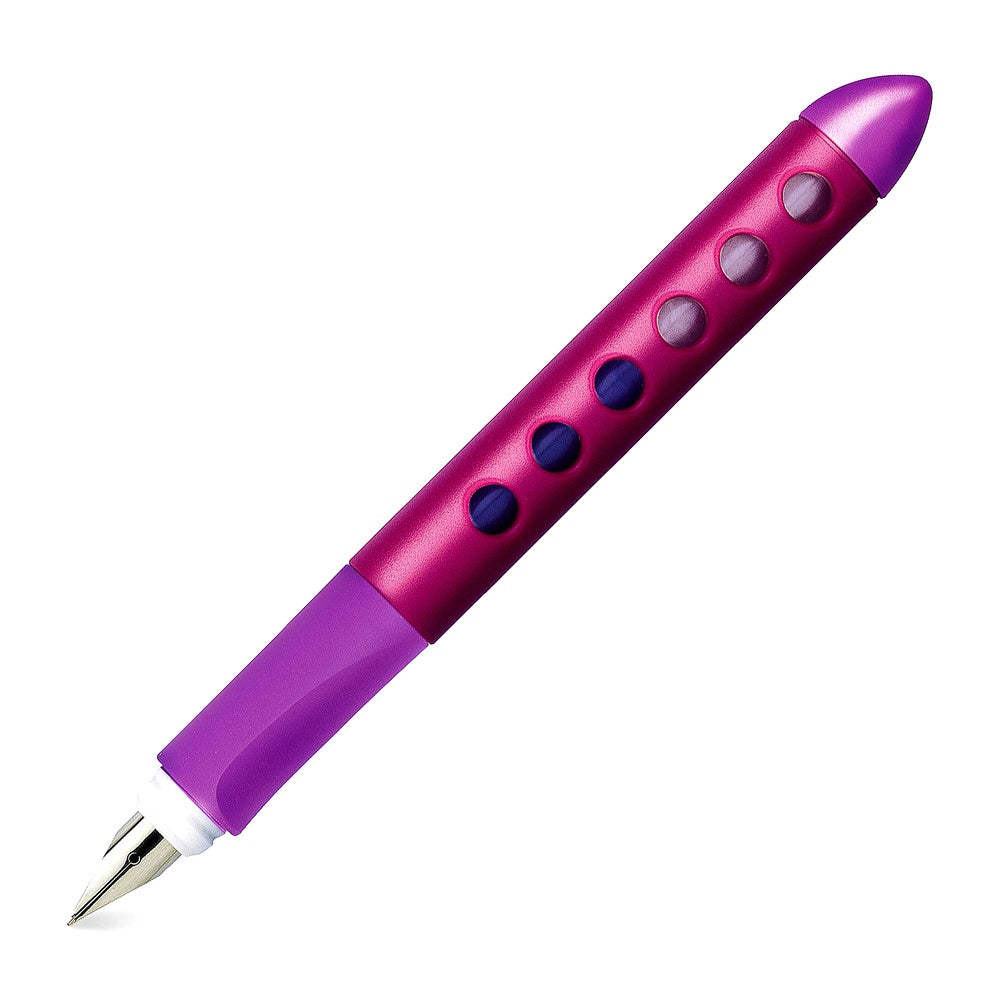 Faber Castell Scribolino Feder L Linkshänder Schulfüller für Anfänger, ergonomisch