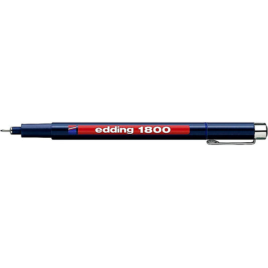 Edding 1800 Präzisionsfeinschreiber 0,25mm, Fineliner Skizzen, Notizen
