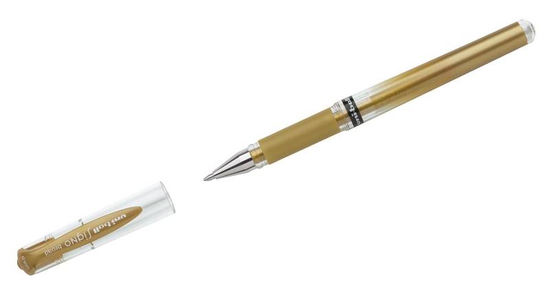 Uni Ball 146810 Gelroller Signo UM 153 broad 1.0mm gold 1 Stück