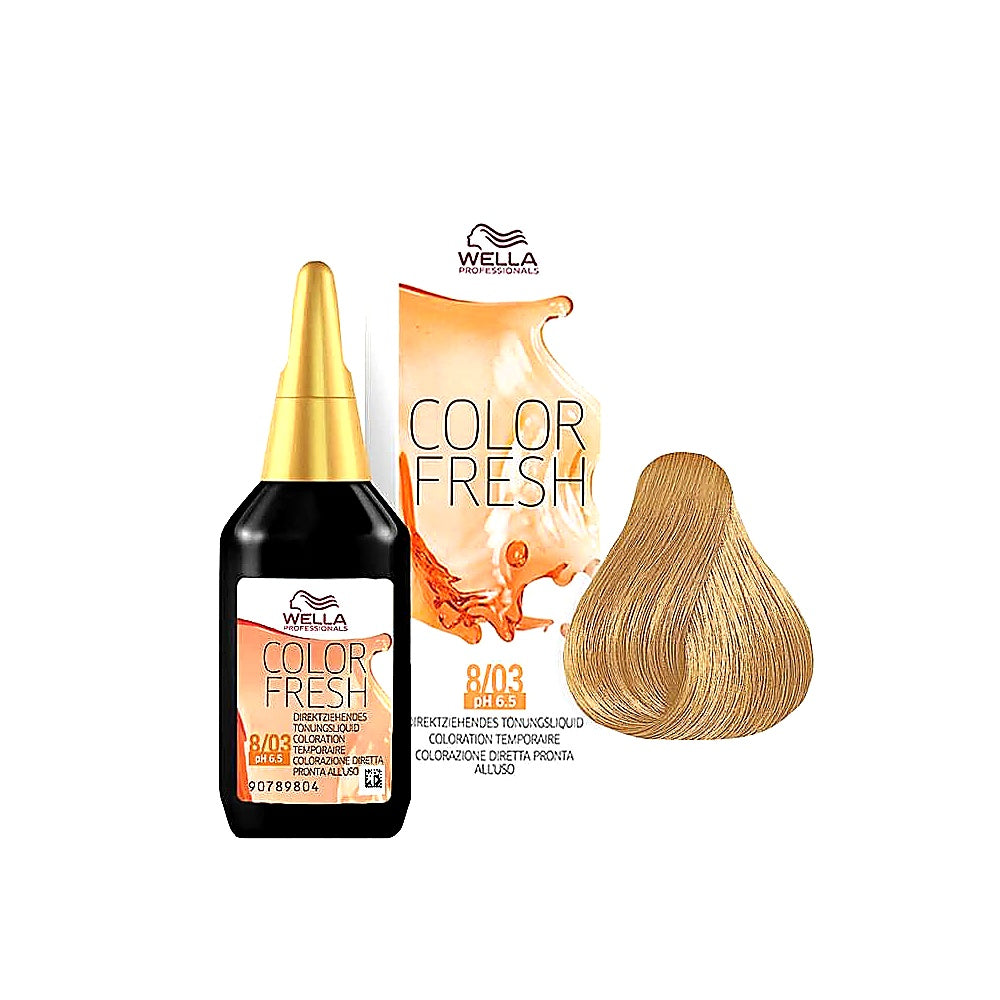 Wella Color Fresh 75ml Farbauffrischung Tönung glänzendes gepflegtes Haar