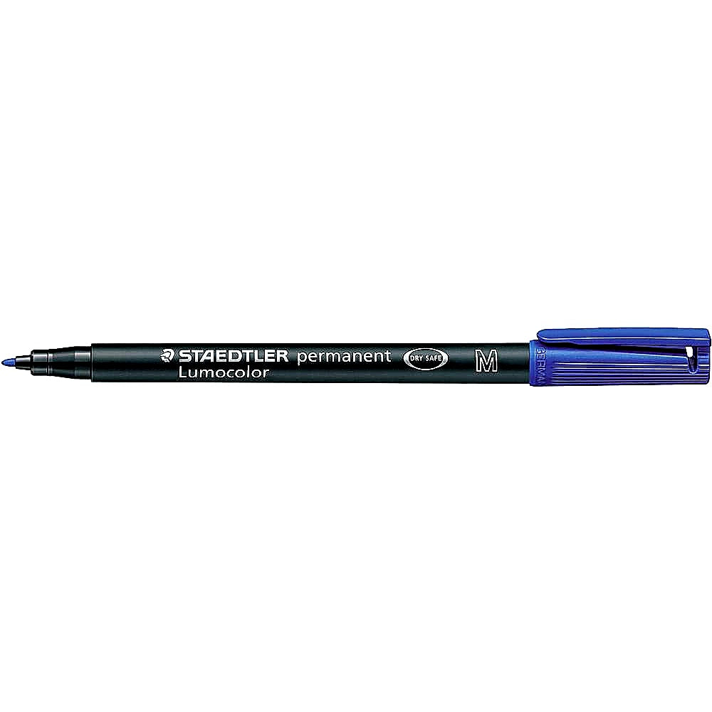 Staedtler Lumocolor Folienstift permanent M CD Marker wasserfest