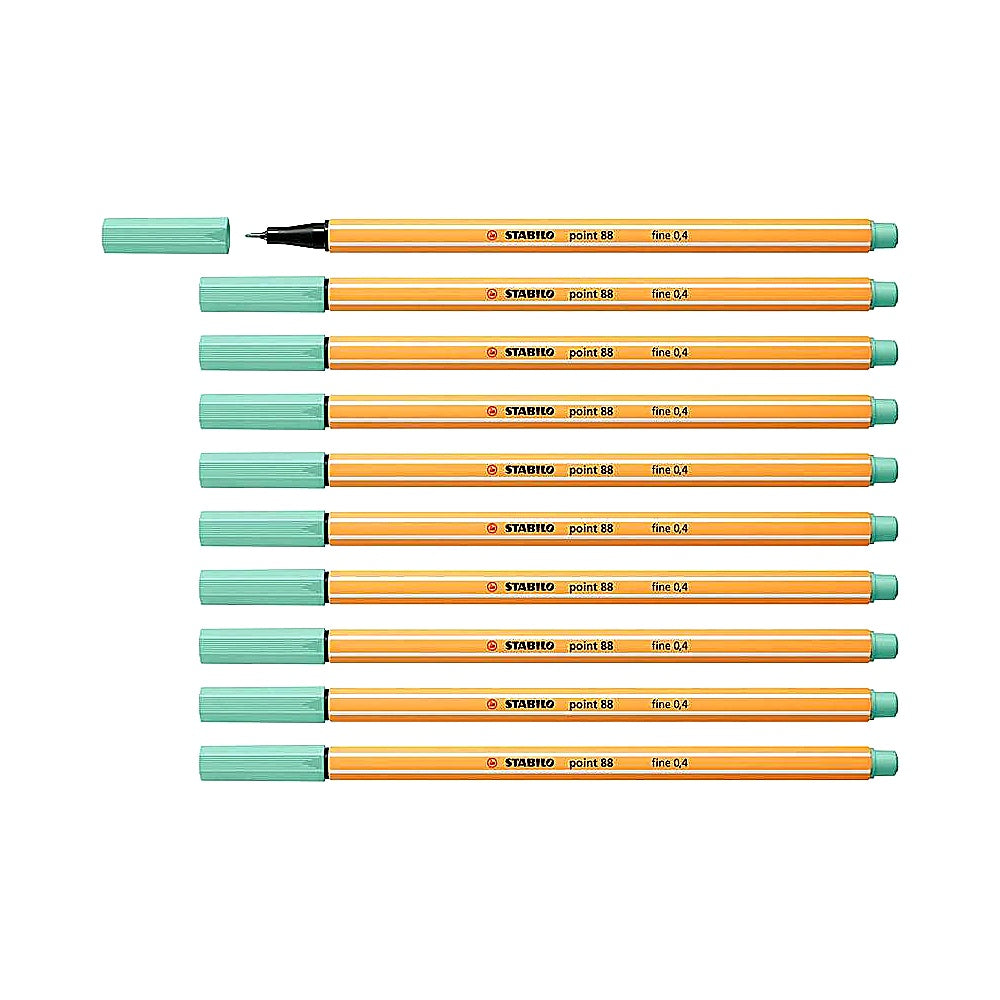 STABILO Fineliner point 88 10er Set verschiedene Farben